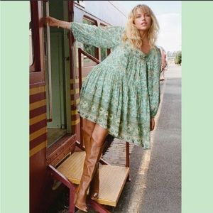 Spell Folk Song Tunic Dress